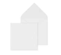 ÖKI Envelopes Square, Pack of 50, Gummed Envelopes, 160 x 160 mm, 90 g, White