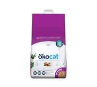 ökocat Less Mess Low Tracking Wood Clumping Cat Litter Mini- Pellets, Unscented, 14 pounds - Natural Ingredients, Stops Odor, Clumps Solid, 99% Dust Free, Great for Long-Hair Breeds
