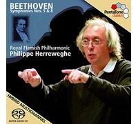 Oelze; Danz; Herreweghe; Ro - Beethoven: Symphony 5 + 8