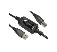 OEM 10cm Type A to Type B USB Black Cable