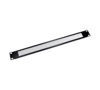 OEM 19 Inch 1U Rack Mount White Brush Plate