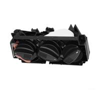 OEM 1H0820045D Climate Panel Black ABS Plastic | Restores full HVAC function, controls fan speed, temperature, air distribution, for durable ABS build