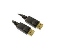 Cables Direct 99DP-002LOCK DisplayPort cable 2 m Black