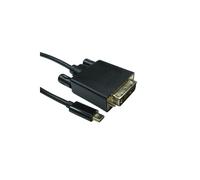 OEM 2 Meter Type C Male to DVI Male Cable Black