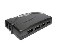 OEM 4 Port USB 2.0 Powered Hub Black