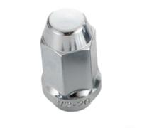 OEM 6L2Z1012BA Replacement Lug Nut for Ford for lincoln OEM 6L2Z1012BA | M12x1.5 thread, 60 degree conical seat, 19mm hex, 35mm length, silver chrome finish