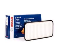 Bosch Air Filter Car F026400017, High Filtration Efficiency, Vehicle Specific Fit, Compatible with Subaru 16546JB000 Toyota 17801-0D011