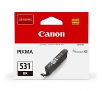Canon CLI-531BK Black Ink Cartridge (6118C001)- Genuine Ink For PIXMA TS8750