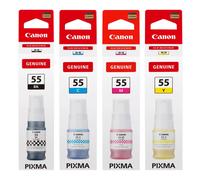 OEM Canon GI-55 Multipack Ink Bottles