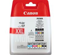 Canon CLI-581XXL BK/C/M/Y High Yield Ink Cartridge Multi Pack
