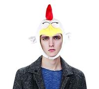 OEM Chicken HAT MGS Metal Gear Solid 5 V The Phantom Pain Plushie Headwear Cap White