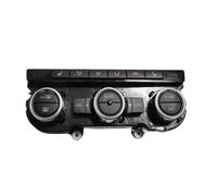 OEM Climate Air Condition Control Switch Panel AC Seat Heater Compatible For VW Passat B7 CC Tiguan Golf 6 35D 907 044 35D907044ABCDEF(Crystal Blue)