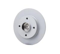 OEM Delphi BG9410RSC Rear Brake Disc Coated Single Fits Vauxhall Citroen Peugeot
