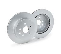 OEM Delphi Rear Plain Brake Disc Set for Lexus IS II Saloon GS III IV RC BG4024