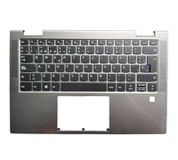 OEM For Lenovo Yoga C740-14 C740-14IML Spanish SP laptop keyboard with Palmrest Upper Case No touchpad Accessories (Color : Silver no backlit)