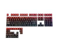 OEM Height Side Carving Key Cap Premium PC Contour Theme Color Options Mechanical Keyboard PBT PC Keycaps