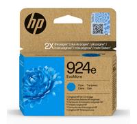 HP 924e Cyan Genuine Ink Cartridge (4K0U7NE) - Original HP924e, FREE DELIVERY