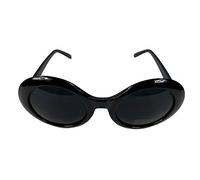 OEM Kurt Cobain Alien Shades Sunglasses Nirvana Thick Frame Glasses (Black)