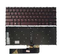 OEM NEW US/UK/Spanish SP Laptop Keyboard For Lenovo YOGA 13C 14C 13S 14S 2021 with backlight Accessories (Color : Purple US)