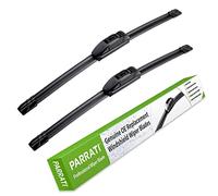 OEM QUALITY 26" + 19" PARRATI Premium All-Season Windshield Wiper Blades (Set of 2)