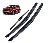 OEM Quality Front Rear Windscreen Wiper Blades Set For Kia Sportage QL 2016 2017 2018 2019 26"16"11" Perfect fit for windshields