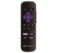 OEM Replacement Remote Control Compatible with All RCA Roku TV Smart TVs【Not for Roku Stick and Roku Box】 (Netflix/Disney Plus/Apple TV+ / HBO Max)