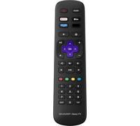 OEM Replacement Remote Control Compatible with All Sharp Roku Smart TVs【Only Works with Sharp Roku TV, Not for Roku Stick and Roku Box】(Netflix, Apple TV+, Prime Video, and Waipu.tv)