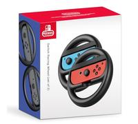 OEM Steering Wheels for Switch & OLED JoyCons, Racing Wheels for Mario Kart 8 Deluxe [Mariokart Steering Wheel Joy Con Controller Attachment Accessories] (2 Pack)