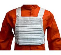 OEM X-Wing Rebel Fighter Pilot White Flak Vest Only Star Wars Costumes (XL)