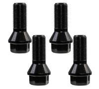 OEMASSIVE 4 x M14 x 1.25 27mm Wheel Bolts,Tapered Seat Nuts Lugs for BMW E70 E71 F30 F25 M235I M3 M4 M6 1 2 3 4 5 6 7 8 Series,36136781151,36136774896