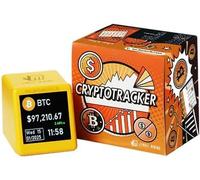 OEMGMINER x Jingle Crypto Ticker Figurine - Real-Time Updates for Bitcoin, ETH, Dogecoin, SOL, BNB, ETC, XRP - Ideal Gift for Crypto Enthusiasts