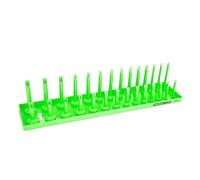 OEMTOOLS 22206 1/2" Drive SAE Socket Tray, Socket Holders Tray, SAE Socket Organizer, 1/2 Inch Socket Organizer, Socket Rail Organizer