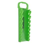 OEMTOOLS 23108 Stubby Wrench Organizer, for Shop, Garage, Or Tool Box, Organizers and Storage for Convenient Carrying, Case for Wrenches or Pegboard Tool Holder, 10 Inches, Green