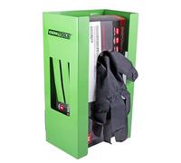 OEMTOOLS 24945 Magnetic Glove Dispenser, Disposable Gloves Box Holder, Glove Holder for Wall Mount, Magnetic Glove Box Holder, Green Glove Dispenser Wall Mount