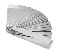 OEMTOOLS 25024 22 Blade Go-No-Go Feeler Gauge | Measure the Gap Between Parts |Great in Engines for Adjusting Tappets, etc. | Great for Machines, Guitars, & More | SAE & Metric