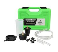 OEMTOOLS 27311 Power Steering and Brake Bleed Adapter Kit, Works w/Hand Vacuum Bleeder, Brake Line Bleeder Kit w/ 2 Rubber Power-Steering Adapters