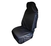 OENBATOM 1PCS Heavy Duty Car Seat Cover for Vans & Cars - Universal Front Seat Protector, Waterproof & Easy Wipe Clean, Durable Non-Slip Cover for Drivers, Workmen, Pet Owners - Fits Most Vehicles