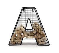 Oeno Wine Cork Holder Metal Display Collector Full Alphabet Display Letters & More (A)