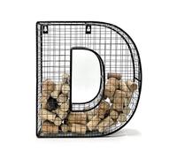 Oeno Wine Cork Holder Metal Display Collector Full Alphabet Display Letters & More (D)