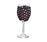 Oenophilia Vino Hug Neoprene Wine Glass Sleeve Charm, One Size, Glass