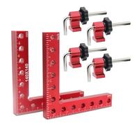 Oenothera 90 Degree Clamp, Right Angle Positioning Square Clamp, Corner Clamps for Woodwork, for Picture Frame Box Cabinets Drawers 90 Degree Weld