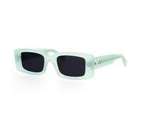 OERI016 Arthur 5907 Teal dark grey Unisex Sunglasses Acetate Black Grey Squared Normal