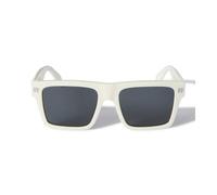 OERI109 Lawton 0107 white Unisex Sunglasses Acetate White Grey Squared Normal