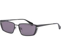 OERI119 Richfield 1007 black Unisex Sunglasses Metal Black Grey Squared Normal