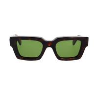 OERI126 Virgil 6055 havana Unisex Sunglasses Acetate Havana Green Squared Normal