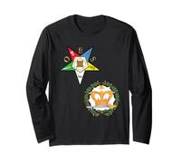 OES Order of The Amaranth Split Eastern Star Sister Chapter Long Sleeve T-Shirt