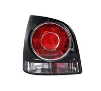 OESUP Car Rear Lights For VW For POLO 2006 2007 2008 2009 2010 Rear Tail Light Lamp Housing Without Bulbs Warning Bumper Light Car Rear Brake Lamp (Color : Black Left)