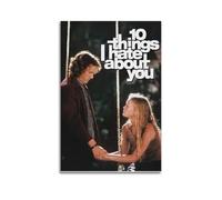OESYSETCO 10 Things I Hate About You Poster Poster Decorative Painting Canvas Wall Posters And Art Picture Print Modern Family Bedroom Decor Posters 08x12inch(20x30cm)