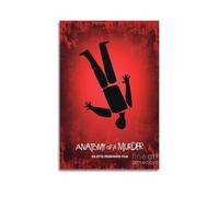 OESYSETCO Anatomy Of A Murder Poster Poster Decorative Painting Canvas Wall Posters And Art Picture Print Modern Family Bedroom Decor Posters 08x12inch(20x30cm)