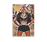 OESYSETCO Beyonce - Run The World Girls 3 - RMX Poster Decorative Painting Canvas Wall Posters And Art Picture Print Modern Family Bedroom Decor Posters 08x12inch(20x30cm)